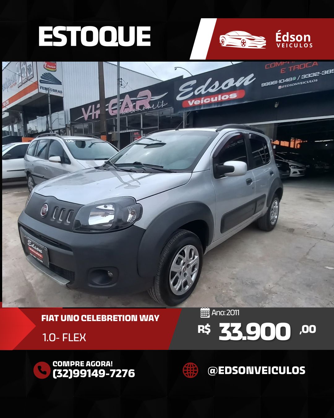 Fiat UNO WAY 1.0 EVO Fire Flex 8V 5p	