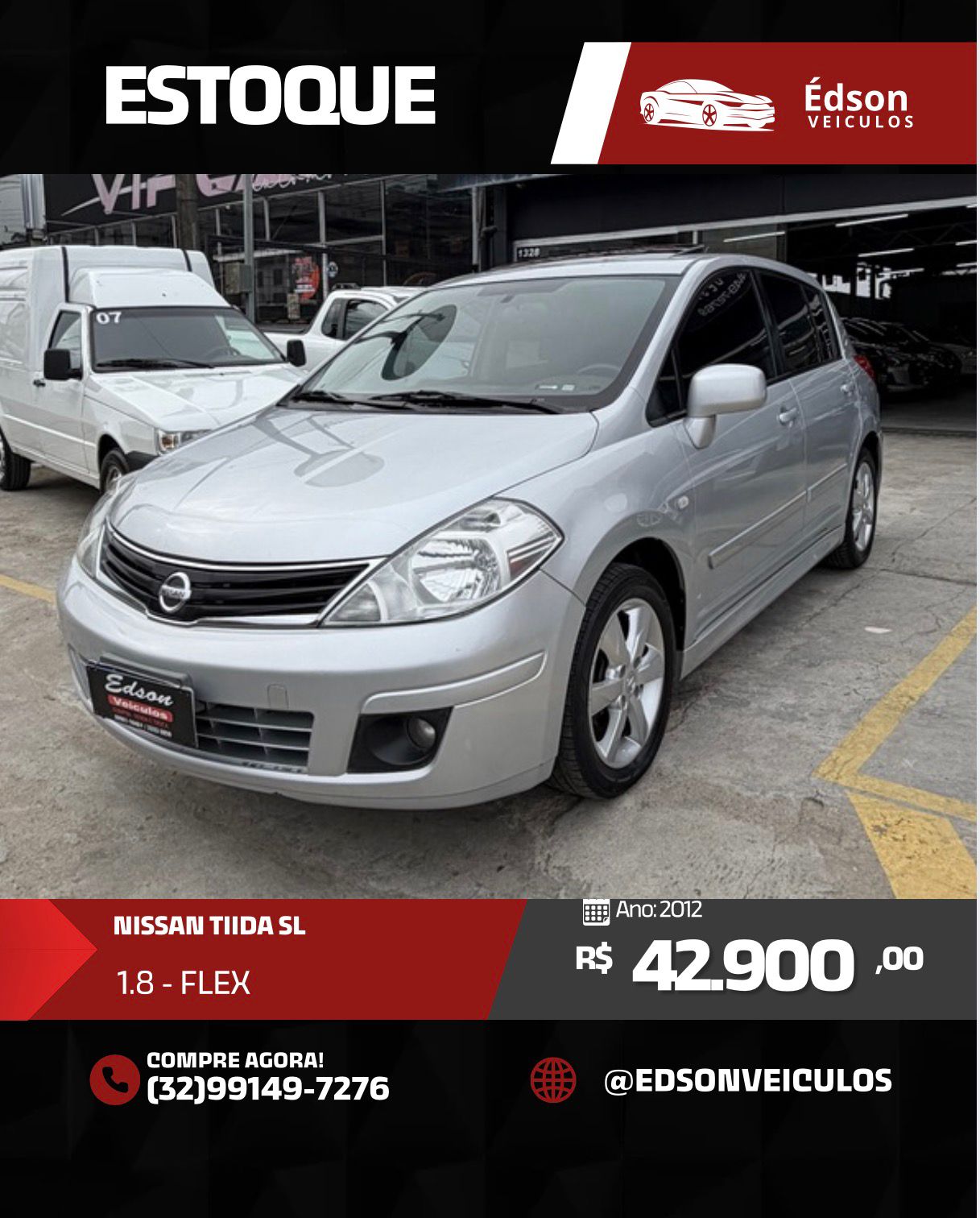 Nissan TIIDA SL 1.8/1.8 Flex 16V Aut.	