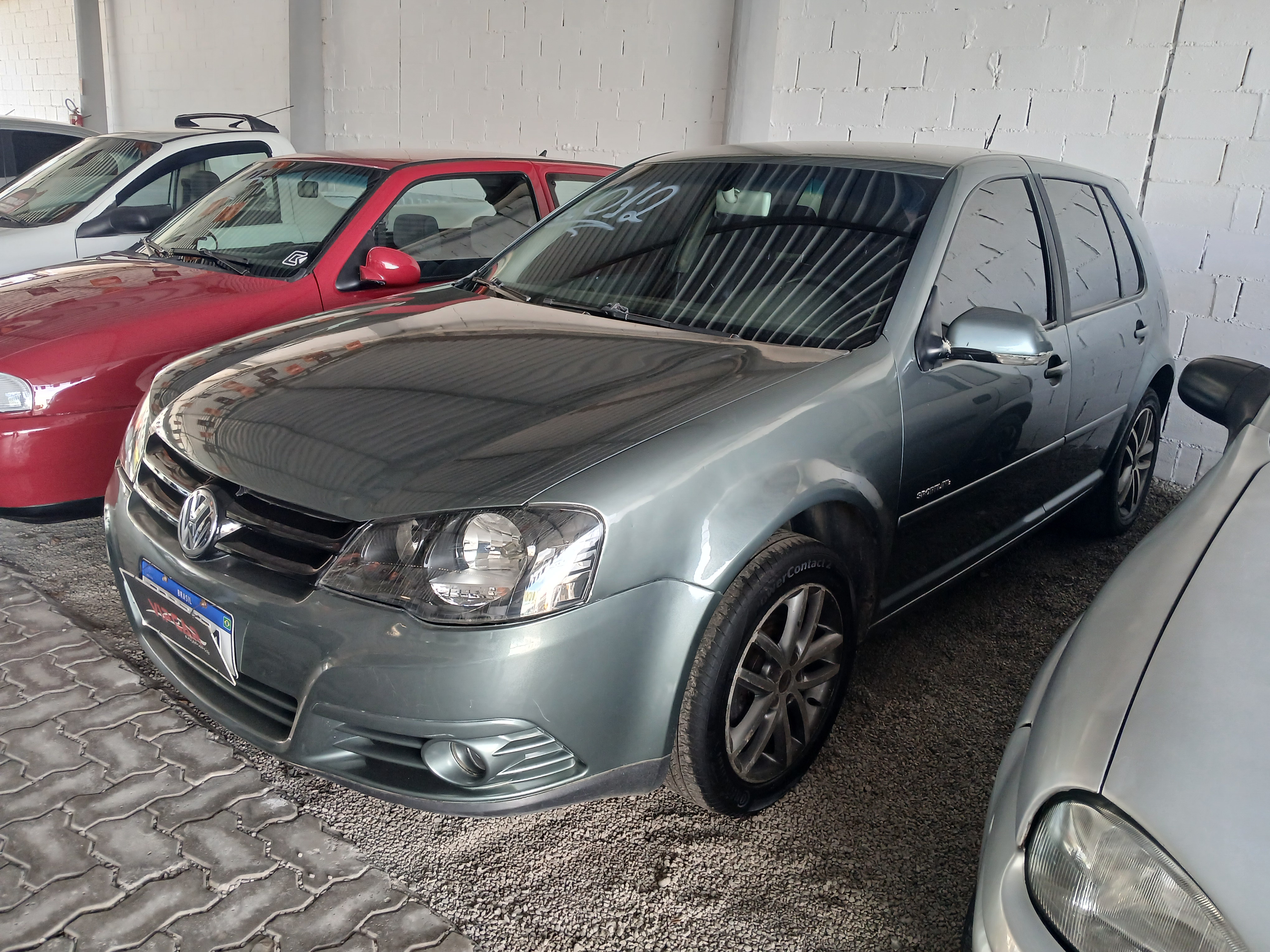 VW - VolksWagen Golf Sportline 1.6 Mi Total Flex 8V 4p