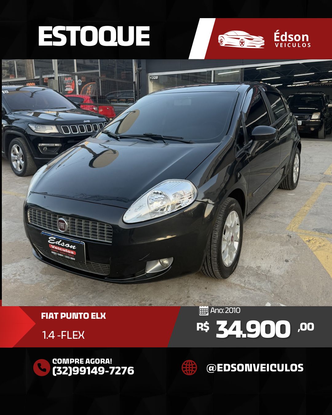 Fiat Punto  ELX 1.4 Fire Flex 8V 5p	