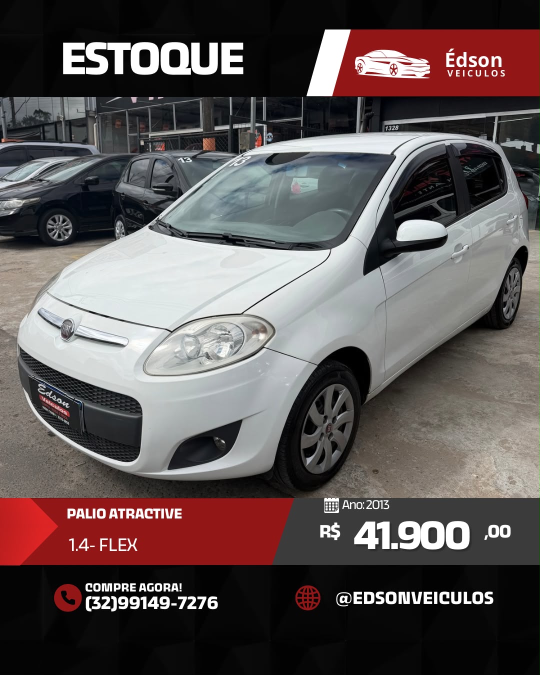 Fiat Palio ATTRA./ITÁLIA 1.4 EVO F.Flex 8V 5p