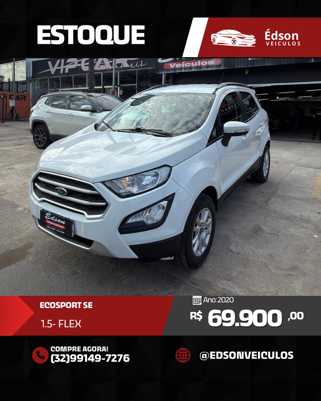 Ford EcoSport SE 1.5 12V Flex 5p Mec.